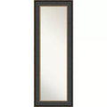  Framed Full Length on the Door Mirror Black - : Polystyrene Frame, Wall or Door Mount