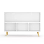 Étagère à livres pour enfants avec 3 tiroirs en tissu, multifonctionnelle pour livres/jouets, boucle de sécurité murale, MDF haute densité