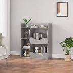 Bibliothèque pour enfants, meuble de rangement pour jouets de 91 cm de haut, étagère de présentation double face à 5 compartiments avec étagère supérieure spacieuse pour chambre d'enfant, chambre à coucher