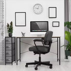 Commode étroite à 4 tiroirs - avec cadre en acier, plateau en bois et tiroirs en tissu faciles à tirer pour petits espaces, placards, chambre, salle de bain et buanderie