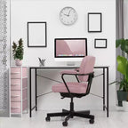 Commode étroite à 4 tiroirs - avec cadre en acier, plateau en bois et tiroirs en tissu faciles à tirer pour petits espaces, placards, chambre, salle de bain et buanderie