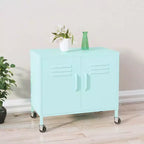 Armoire de rangement robuste, classeur autoportant à roulettes pour bureau à domicile, style industriel
