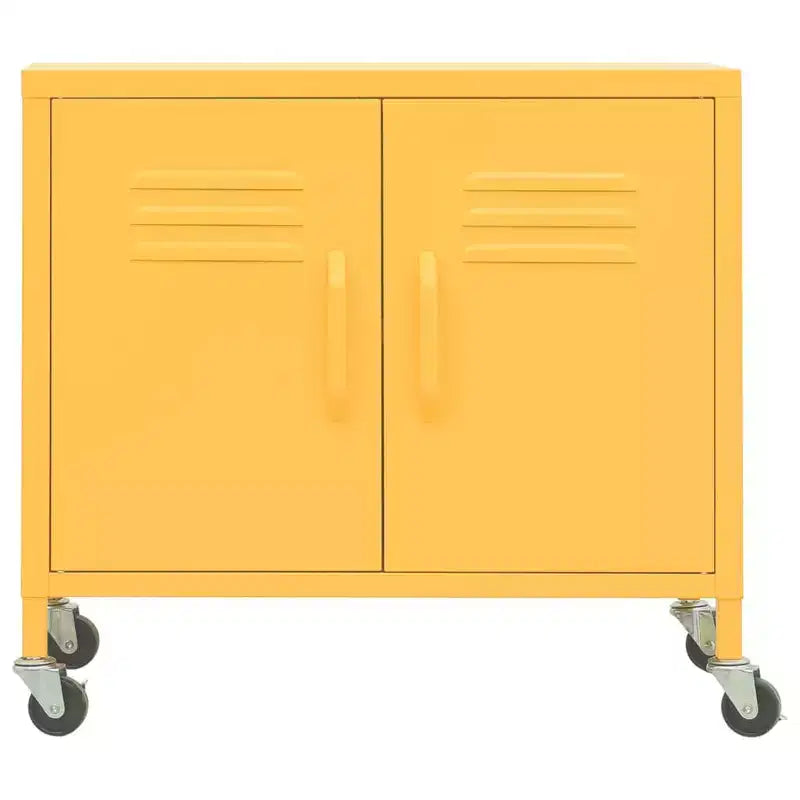 Armoire de rangement robuste, classeur autoportant à roulettes pour bureau à domicile, style industriel