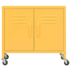 Armoire de rangement robuste, classeur autoportant à roulettes pour bureau à domicile, style industriel