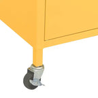Armoire de rangement robuste, classeur autoportant à roulettes pour bureau à domicile, style industriel