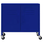 Armoire de rangement robuste, classeur autoportant à roulettes pour bureau à domicile, style industriel