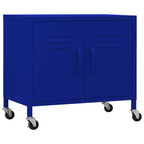 Armoire de rangement robuste, classeur autoportant à roulettes pour bureau à domicile, style industriel