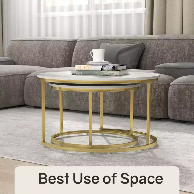 31 tables basses gigognes, table basse ronde pour le salon, la chambre