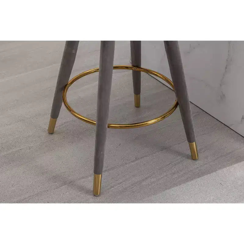 Tabourets de bar  Tabourets de bar avec coussins d'assise rembourrés Chaises Tabourets à pieds en bois Tabourets de bar hauteur comptoir pour bureaux et restaurants
