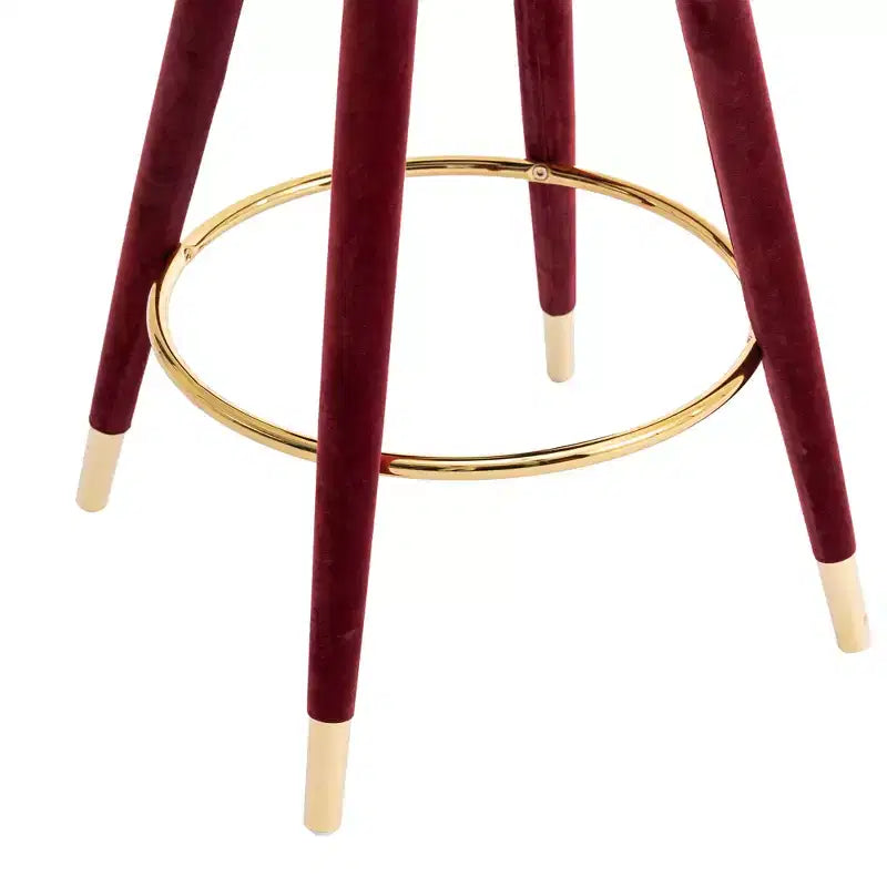Tabourets de bar  Tabourets de bar avec coussins d'assise rembourrés Chaises Tabourets à pieds en bois Tabourets de bar hauteur comptoir pour bureaux et restaurants