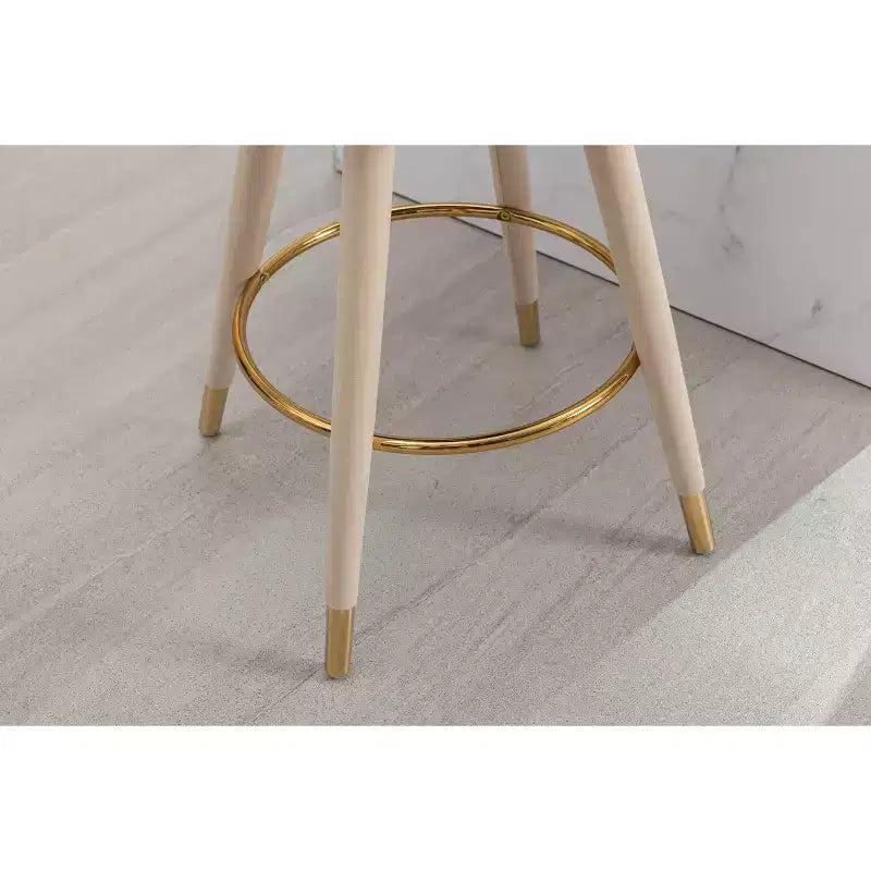 Tabourets de bar  Tabourets de bar avec coussins d'assise rembourrés Chaises Tabourets à pieds en bois Tabourets de bar hauteur comptoir pour bureaux et restaurants