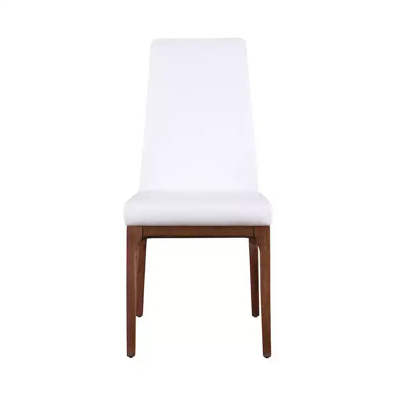 ,Chaise d'appoint moderne rembourrée avec piètement en bois massif - 2 par boîte