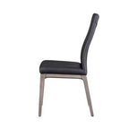 ,Chaise d'appoint moderne rembourrée avec piètement en bois massif - 2 par boîte