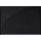 Table d'appoint avec plateau miroir - Noir -
